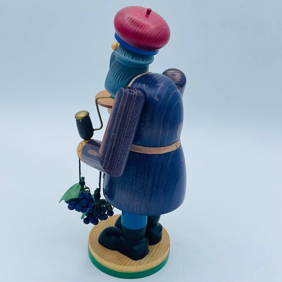 VTG Merck’s Family Old World Christmas Incense Holder Man Serving Wine German - Picture 6 of 11